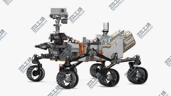 images/goods_img/20210312/Curiosity Mars Rover Rigged 3D model/2.jpg